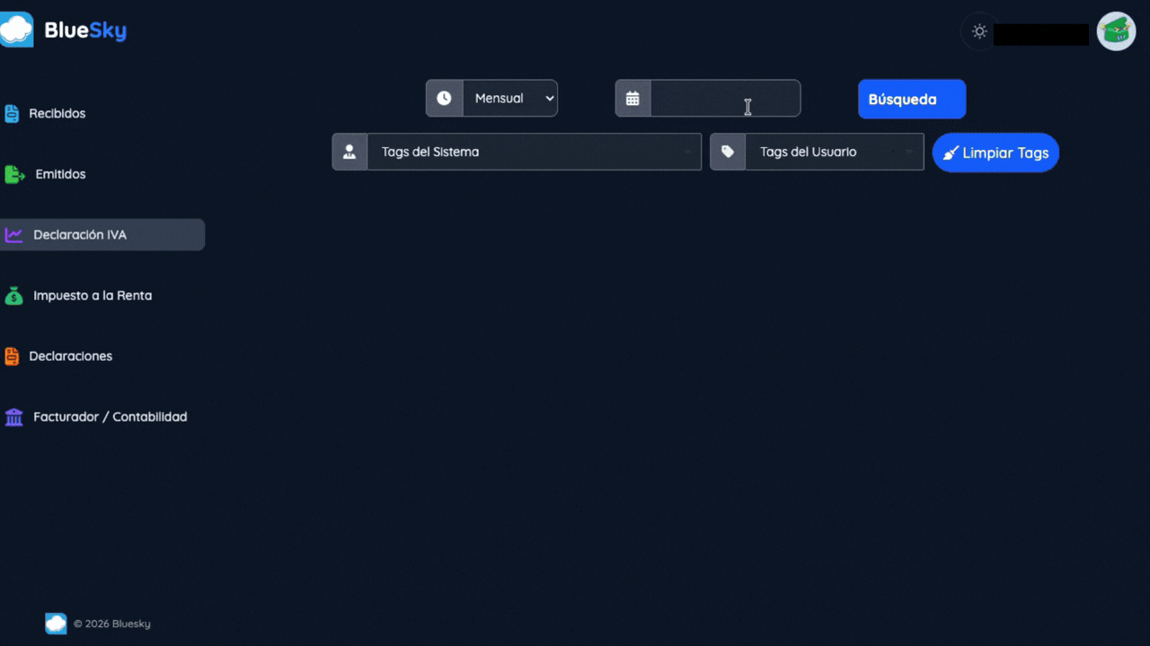 Demo de la plataforma